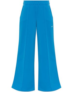 Nike Wide-Leg Trousers - Blue