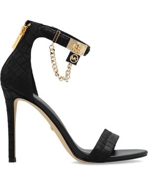 MICHAEL Michael Kors 'hamilton' Heeled Sandals - Black