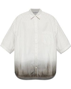 Acne Studios Striped Shirt - White