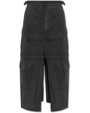 Balenciaga 'Cargo' Trousers - Black