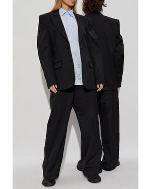 Vetements Wool Blazer - Black