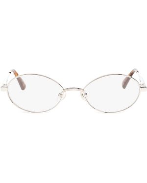Jacquemus Corrective Glasses - Metallic