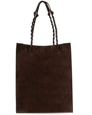 Jil Sander Suede Bag "Tangle" - Brown
