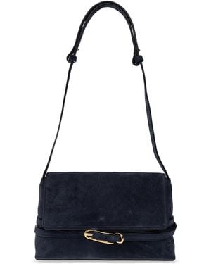 Liffner Suede Bag - Blue
