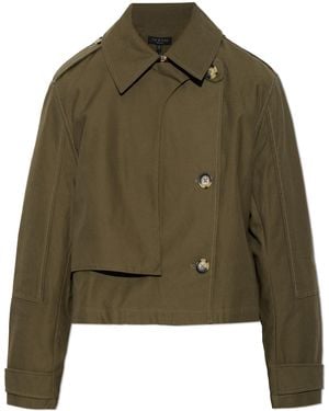 Rag & Bone Short Trench Coat - Green