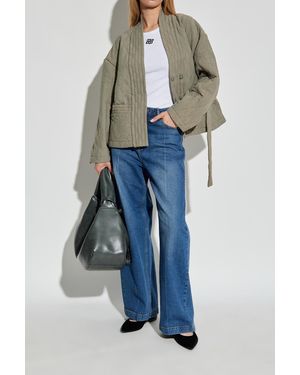 Munthe Quilted Jacket 'Pifita' - Blue