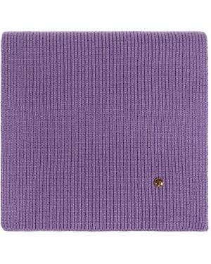Versace Wool Scarf - Purple