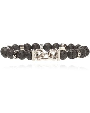 Ferragamo Branded Bracelet - Black