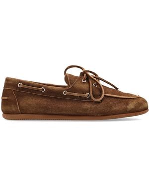 POSA "Boat Milano" Loafers Shoes - Brown