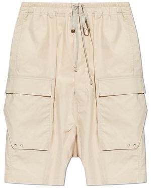 Rick Owens 'Cargo' Shorts - Natural