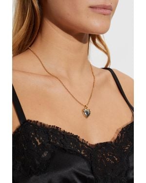 Dolce & Gabbana Pendant Necklace - Black