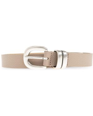 By Malene Birger Leather Belt 'Zoilo' - Natural