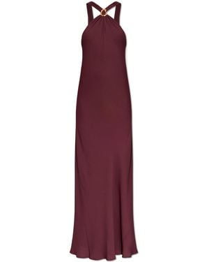 forte_forte Off-Shoulder Dress - Purple