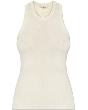 Givenchy Ribbed Top - White