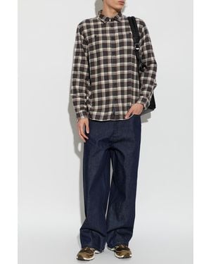 Woolrich Checked Shirt - Blue