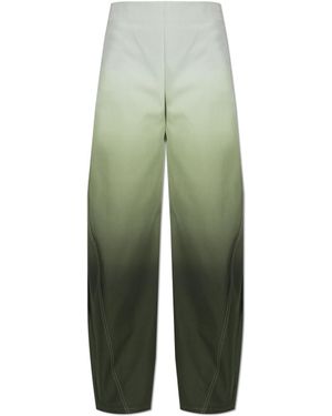 Alaïa Wide-Leg Trousers - Green