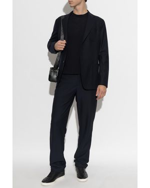 Giorgio Armani Cashmere Blazer - Blue