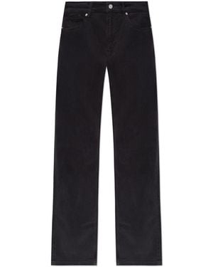 FRAME Jeans With Tapered Legs - Black
