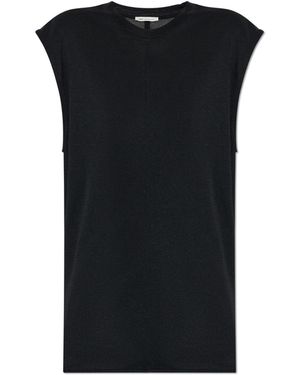 Ami Paris Sleeveless Top - Black