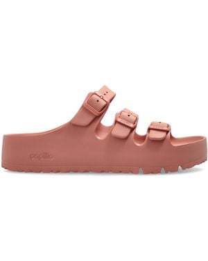 Birkenstock 'Florida Iii Eva Flex Platform' Platform Slides - Pink