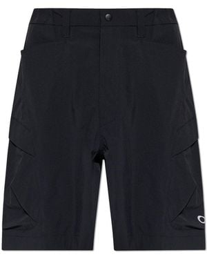 Oakley Shorts With Embroidered Logo - Blue