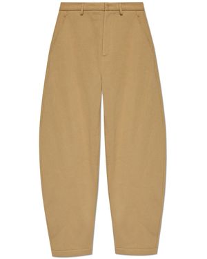 DSquared² Wide-Leg Trousers - Natural