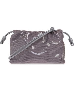 Loewe Bag Flamenco Purse Medium - Purple