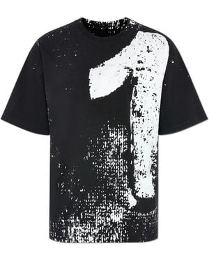 Maison Margiela T-Shirt With Print - Black
