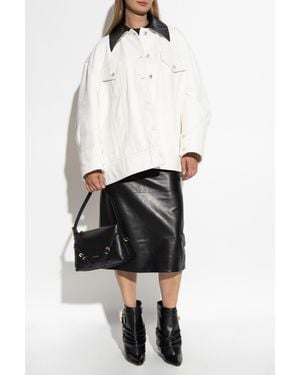 Givenchy Insulated Denim Jacket - White
