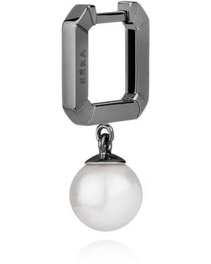Eera Single Earring "Candy Mini Pearls" - Metallic