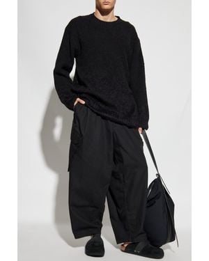Yohji Yamamoto Oversized Sweater - Black