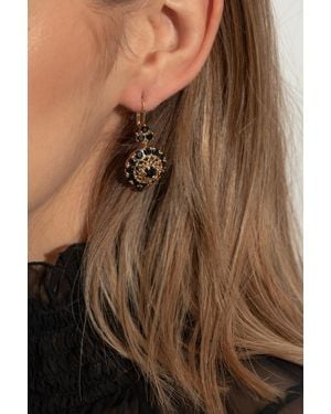 Dolce & Gabbana Earrings With Sapphires - Brown