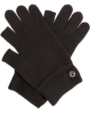 Rick Owens Cashmere Gloves - Black