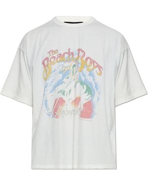 Represent T-Shirt With Print - White