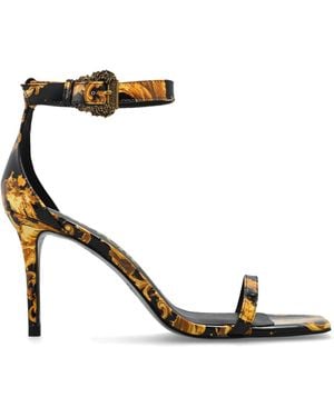 Versace Jeans Couture Heeled Sandals - White