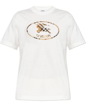 Burberry T-Shirt 'Seth' - White
