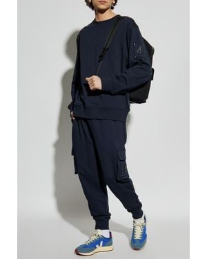 Moose Knuckles Cargo Style Sweatpants - Blue