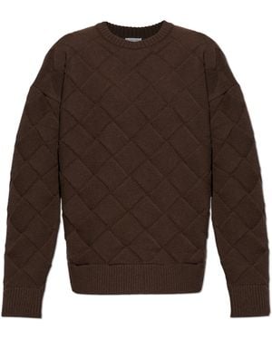 Bottega Veneta Wool Jumper - Brown