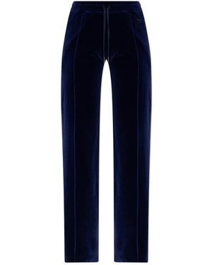 Tom Ford Velour Hoodie - Blue