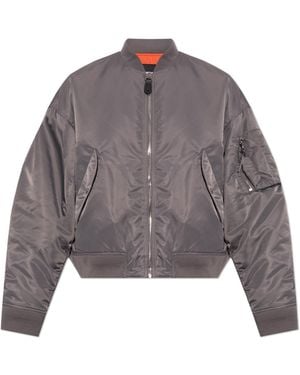 DSquared² Insulated 'Bomber' Jacket - Grey