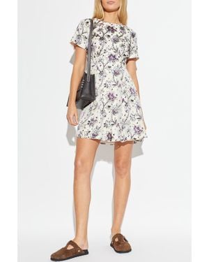 Kate Spade Floral Motif Dress - Natural