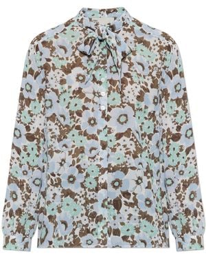 Tory Burch Shirt With Floral Motif - Multicolour
