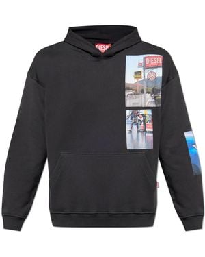 DIESEL Hoodie S-Boxt-Hood-T6' - Blue