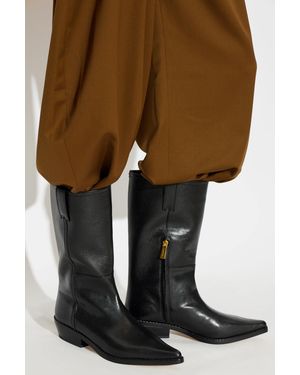 MICHAEL Michael Kors 'Farren' Heeled Boots - Black