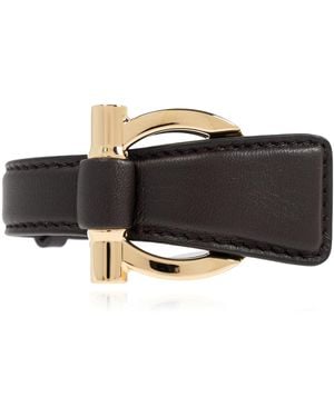 Ferragamo Leather Bracelet - Natural