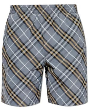Burberry Swim Shorts - Blue
