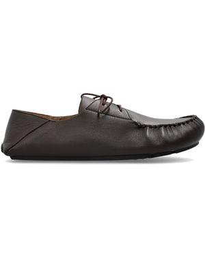 Loewe "Rambla" Leather Shoes - Black