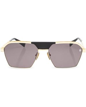 Balmain Sergeant Sunglasses - Metallic