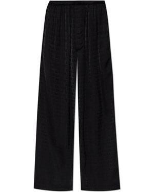Balenciaga Loose-Fit Trousers - Black