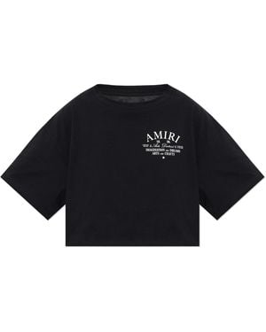 Amiri Short T-Shirt - Black